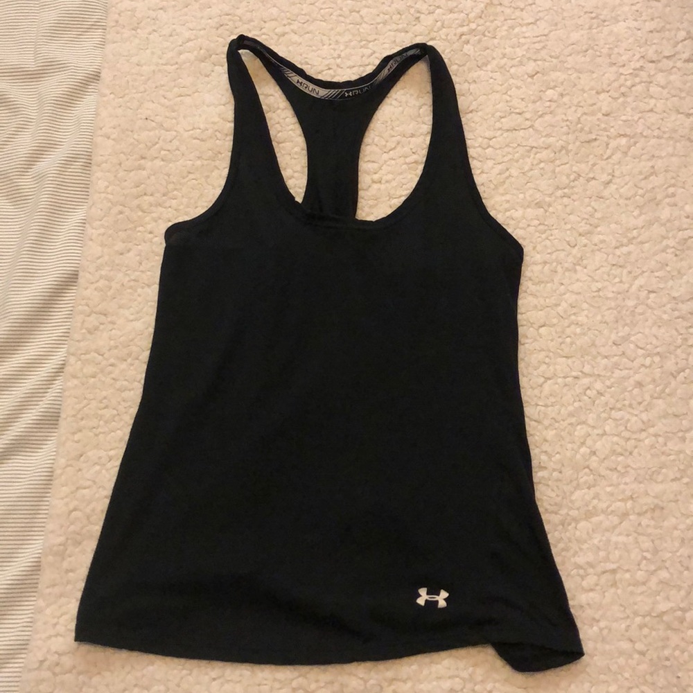 Black under armour workout top